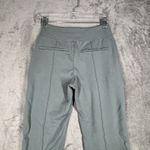 Athleta Pants Women 2 Petite Gray Sage Green Eastbound Straight Pant Athleisure Photo 4