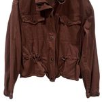 Michael Stars ‎ Ingrid Utility Jacket in Color Rust Women’s Size M Photo 5