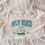 Altar'd State Altar’d State Revival Palm Beach Cropped Graphic Tee Size XS Photo 0