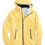 Southern Tide  Men’s Santee Slick in Yellow Rain Jacket  Photo 1
