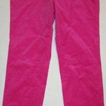 Womens Worth New York Pants High Waist Pink Office 12 NWT $298 Ankle Corduroy Photo 0