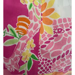 Lilly Pulitzer  Punch Bowl Patch Print Pants Size 2 Stretch Ankle Tropical Resort Photo 11