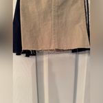 Free People Hannah Sporty Mini Skirt Women’s Beige & Navy Blue Pleated Size XS Photo 11
