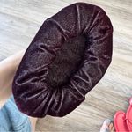 Neiman Marcus Vintage  Red Velvet Carpet Bag Purse Crossbody Handbag Photo 3