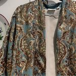 Anthropologie Glittering Gold Sequined Kimono Photo 6
