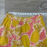 BODEN Lorna tiered maxi skirt pineapple print size 6 Yellow Photo 6