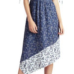 Kensie  Floral Asymmetrical Dress Cottagecore Large Prairie Patchwork Feminine Photo 0