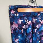 Jockey Ombre Floral Print Leggings Blue Pink M Size M Photo 5