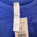 Fabletics NWT blue Longsleeve Workout Shirt Photo 4