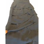 Jovani  Navy Strapless Gown - Size 8 Photo 14