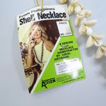 VTG 70s 1976 Shell Necklace Hawaiian BoHo Hippie Hand Crafted Philippines Action White Photo 1