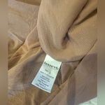 House Of CB NWOT  'Alondra' Cafe Au Lait Beaded Maxi Dress sz L Photo 12