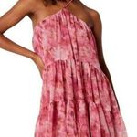MISA Los Angeles NWT Sastra Mini Halter Dress Abstract Floral Size M Photo 0