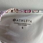 Athleta  Printed Halter Swim Top Small | Adjustable Boho Bikini Top Summer Beachw Photo 2