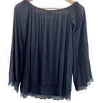 For Love & Lemons  Flowy Top Womens‎ Small Whimsygoth Boho Witchy Dark Cottage Photo 1