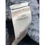 Current Mood Whole Lotta Love Black Faux Suede Sherpa Trench Coat Jacket Size XS Photo 3