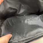 Aimee Kestenberg  Navy Blue Quilted Fabric Makeup Bag Pouch Photo 4