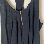 Ulla Johnson  silk textured black flowy tank top Photo 2
