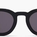 Quince NIB  Maldives Polarized Acetate Black Sunglasses with Grey Lens Photo 0