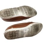 Tommy Hilfiger  Slip On Leather Loafers Shoes Brown Camel Round Toe Size 9M Photo 8