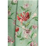 Agua Bendita Florecer Honeysuckle Trousers Hand Embroidered 100% Linen Photo 3