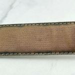 Vintage Ritz Bronze Faux Leather Belt Gold Hardware Small (S) ✨ Brown Photo 4