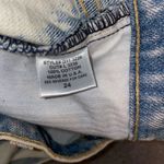 CARMAR x LF acid wash distressed jeanshorts size 24 Blue Photo 7