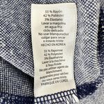 LuLaRoe |  | Blue White Floral Pattern Flowy Knee Length Sleeve Crew Neck Dress Photo 9