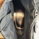 Bleecker and Bond Boots Womens Size 7.5M Gray Suede Double Buckle Ankle Booties Photo 10