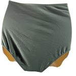 Aerie High Waisted Bikini Bottom Olive Fun Size Medium Photo 0