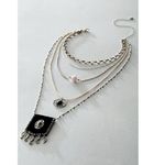 Free People Bohemian Witchy Sightseer Pocket Layered Necklace NWT 70s Photo 9