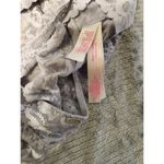 Victoria's Secret  Pink size S Gray Lace High Neck Padded Bralette Bra Photo 2