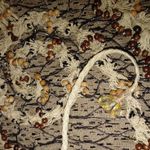 Jessica London Plus Size Boho Hippie Kimono Tassel Brown Cardigan Crochet Beads Photo 5