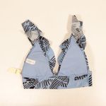 Aerie NWT  Blue Ruffle Bikini Top Size Small Photo 10