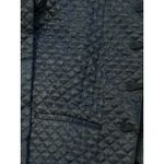 Carole Little Intimates Black Quilted Mandarin Jacket XL Frog Closures NWT Photo 2