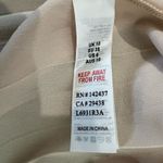 Little Mistress  Cream Red Pink Embroidered Flowers Accordion Pleat Midi Dress 6 Photo 7