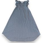 The Great . midi ruffle chambray dress Photo 0