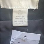 H&M New  Gray Faux Leather Lined Skirt Size 6 NWT Photo 4