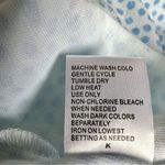 Miss Elaine Long Sleeve Ruffles Light Blue Polka Dot Nightgown House Dress Cozy Size 1X Photo 8