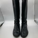 Tory Burch BLACK LEATHER RIDING BOOTS 4423 Photo 1