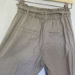 ReVamped beige tan linen rayon pants comfortable casual pockets lightweight Size XS Photo 7
