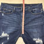 Judy Blue Distressed Dark Blue Skinny Jeans Size 22W Photo 4