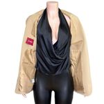 STAUD  City Single-Breasted Blazer, Camel, XS Photo 12