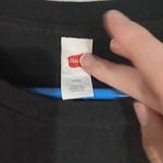 Hanes  Black Long Sleeve with Yellow Truck Graphic Photo 2