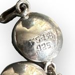 None Floral Resin Sterling Silver Bracelet Photo 1