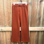 Betabrand Yoga Travel Dress Jacquard Burnt Orange Pants Sz XS Petite Photo 4