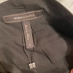 BCBGMAXAZRIA BCBG BLACK SKIRT WITH LEATHER DETAIL NEVER WORN Photo 3