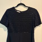 Talbots  Beaded Bodice 100% Silk Cocktail Dress 10 Semi-formal Elegant A-line Photo 1