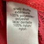 Studio Y  Lace Crossover Black Blouse Photo 4