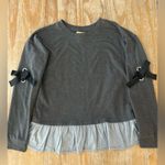 Roebuck & Co. Ribbon-Detailed Long-Sleeve Shirt Photo 1